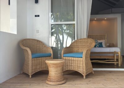 On the beach Maldives -Double room deluxe, la veranda